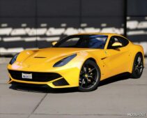 GTA 5 Ferrari Vehicle Mod: 2012 Ferrari F12 Berlinetta Add-On | Template V2.0 (Image #3)