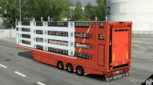 ETS2 Livestock Mod: Pezzaioli Livestock Trailer V7.0 (Image #2)