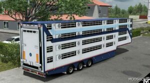 ETS2 Livestock Mod: Pezzaioli Livestock Trailer V7.0 (Image #3)