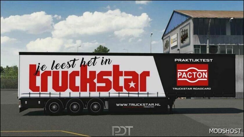 ETS2 Pacton Truckstar Trailer V7.0 mod