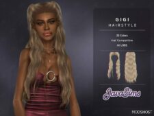 Sims 4 Gigi Hairstyle mod