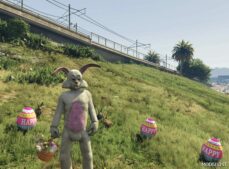 GTA 5 Weapon Mod: Easter Basket and Easter Eggs (Image #2)