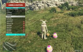 GTA 5 Weapon Mod: Easter Basket and Easter Eggs (Image #3)