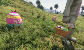 GTA 5 Weapon Mod: Easter Basket and Easter Eggs (Image #4)