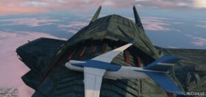 GTA 5 Mod: Decepticon Mothership in Movie Dark of The Moon Transformers (Image #4)