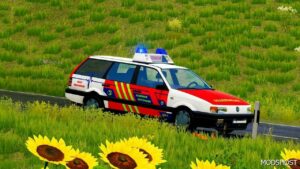 FS22 Volkswagen Car Mod: Passat B3 First Responder (Image #2)