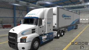ATS Bennett Truck Transport 1.49 mod