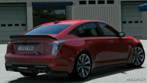 ETS2 Cadillac Car Mod: CT5-V Black Wing 2022 V1.2 1.49 (Image #2)