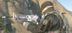 GTA 5 Weapon Mod: M4A1 Gray Raven XXI Animated – Fivem / SP (Featured)