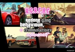 GTA 5 Mod: R.g.b.c.a.e – Redone Gang Behaviour, Criminal Activity Enhancement V1.1.1 (Featured)