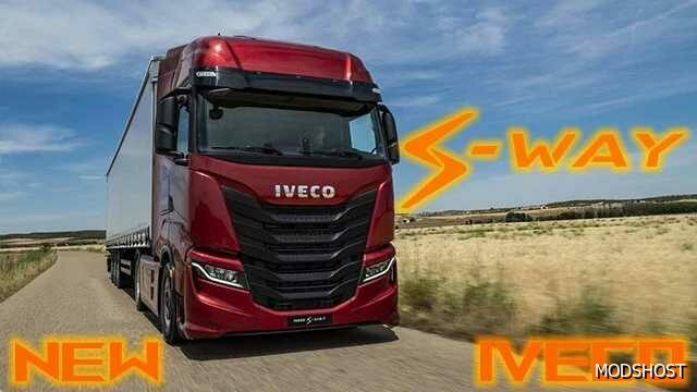 ETS2 Iveco Truck Mod: NEW Iveco S-Way V1.3.2 (Featured)