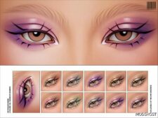Sims 4 Eyeshadow N288 mod
