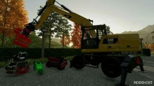 FS22 Caterpillar Forklift Mod: 322F V1.2 (Image #2)