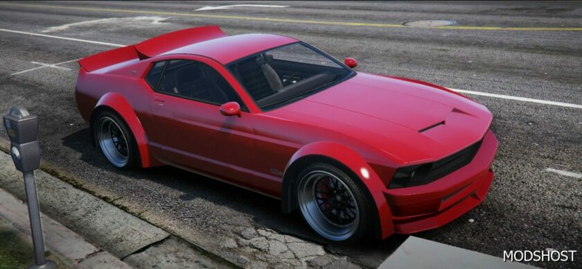 GTA 5 Vapid Dominator Widebody mod