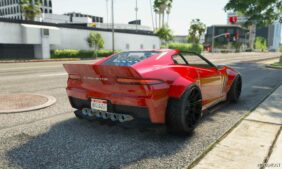 GTA 5 Vehicle Mod: Coquette Widebody Add-On|Fivem (Image #2)