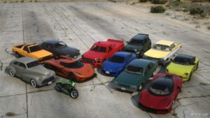 GTA 5 Mod: Updated Spawn Colors for LOS Santos Tuners Vehicles 2024