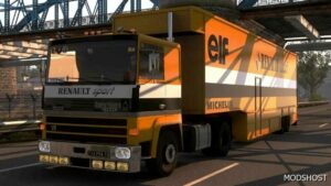 ETS2 Truck Mod: Berliet Centaure & Trailer 1.49 (Featured)