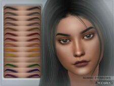 Sims 4 Robbie Eyebrows HQ mod