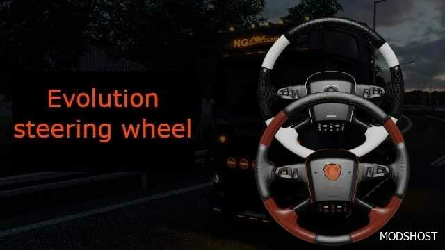 ETS2 Evolution Steering Wheels for Scania S 2016 V5.0 mod