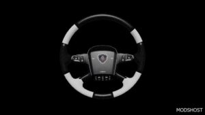 ETS2 Scania Part Mod: Evolution Steering Wheels for Scania S 2016 V5.0 (Image #3)