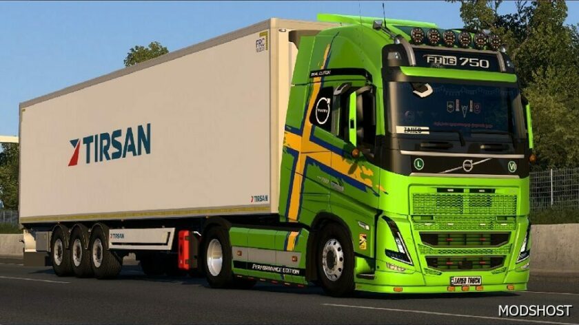 ETS2 Volvo Mod: FH5 by Zahed Truck V2.3.1 1.48-1.49 (Featured)