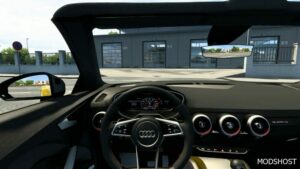 ETS2 Audi Car Mod: 2023 Audi TTS Roadster V1.2 1.49 (Image #3)