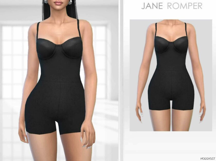 Sims 4 Jane Romper mod