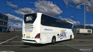 ETS2 Neoplan Skin Mod: Tourliner C13 - Alfa Travel (Image #2)