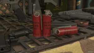 GTA 5 Weapon Mod: INS2 AN-M14 Incendiary Grenade (Featured)