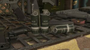 GTA 5 INS2 M18 Smoke Grenade mod