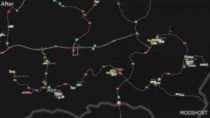 ETS2 Map Mod: Polska Południowa - Road Connection FIX V1.1 (Image #2)