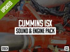 ATS Cummins ISX15 Sound & Engine Pack V1.2 1.49 mod