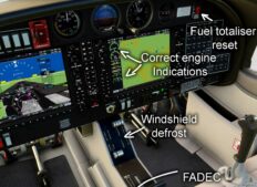 MSFS 2020 Aircraft Mod: DA40-NGX Improvement Mod V0.10 (Image #5)