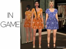 Sims 4 Sophie – Mini Dress mod