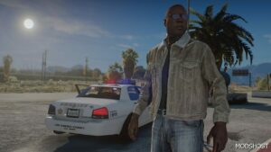 GTA 5 Player Mod: Denim Jacket Sp/Fivem (Image #2)