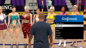 GTA 5 Girlfriend – Beta Para Nivinha Peds mod