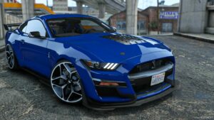 GTA 5 Ford Vehicle Mod: Wheel Ford Mustang GT 2024 Replace (Featured)