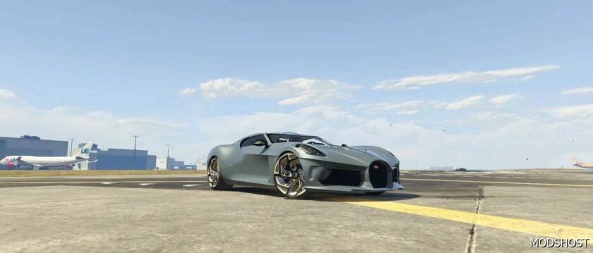 GTA 5 Bugatti LA Voiture Noire Add-On V1.1 mod