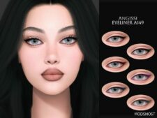 Sims 4 Eyeliner A149 mod