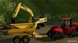 FS22 Caterpillar Trailer Mod: 725A Dumper (Image #4)