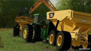 FS22 Caterpillar Trailer Mod: 725A Dumper (Image #6)