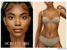 Sims 4 Female Skintone Mod: Violette Skin (Featured)