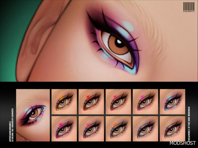 Sims 4 Eyeshadow N286 V1 mod