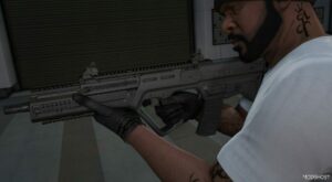 GTA 5 Weapon Mod: MW 2019 RAM 7 Costum (Image #4)