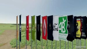 FS22 Flag Placeable Mod: Decorative Flags V1.1 (Image #5)