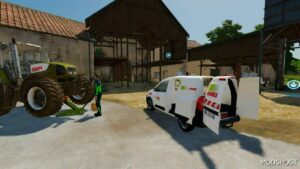 FS22 Renault Car Mod: 2022 Renault Kangoo (Claas) (Image #2)