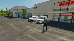 FS22 Renault Car Mod: 2022 Renault Kangoo (Claas) (Image #6)