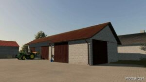 FS22 Placeable Mod: Garage’s with Sliding Doors V1.1.0.1 (Featured)
