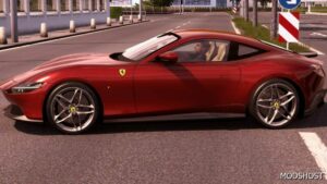 ETS2 Ferrari Roma Spider 2021 V2.2 1.49 mod