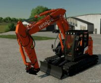 FS22 Hitachi Forklift Mod: ZX135-7 VA (Image #3)